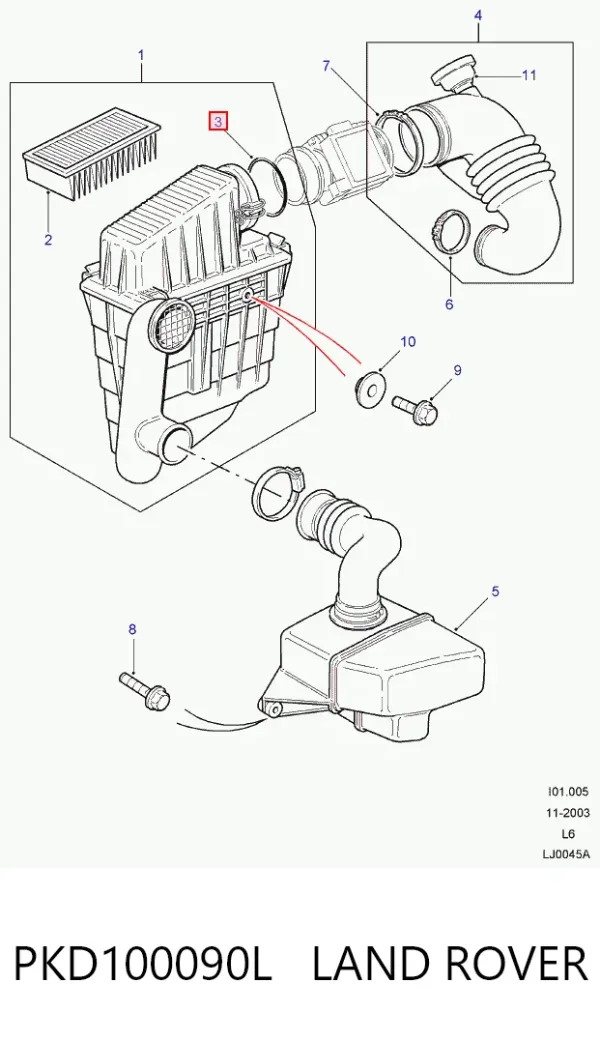  PKD100090L Land Rover