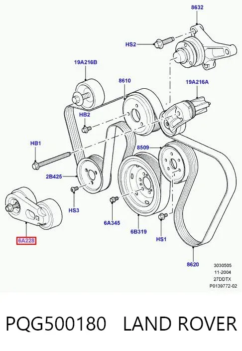  PQG500180 Rover