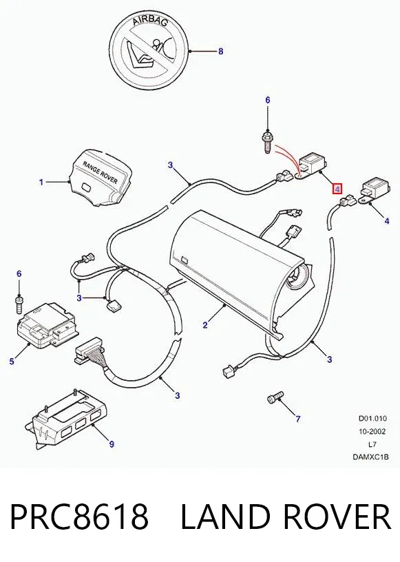  PRC8618 Land Rover