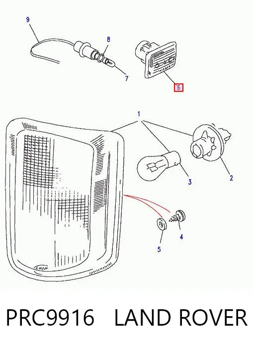 Повторитель поворота PRC9916 Allmakes