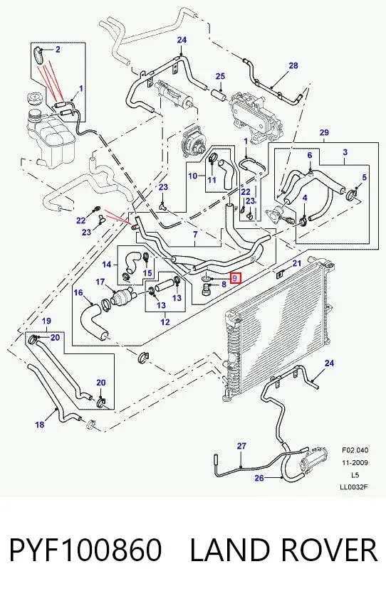  PYF100860 Land Rover
