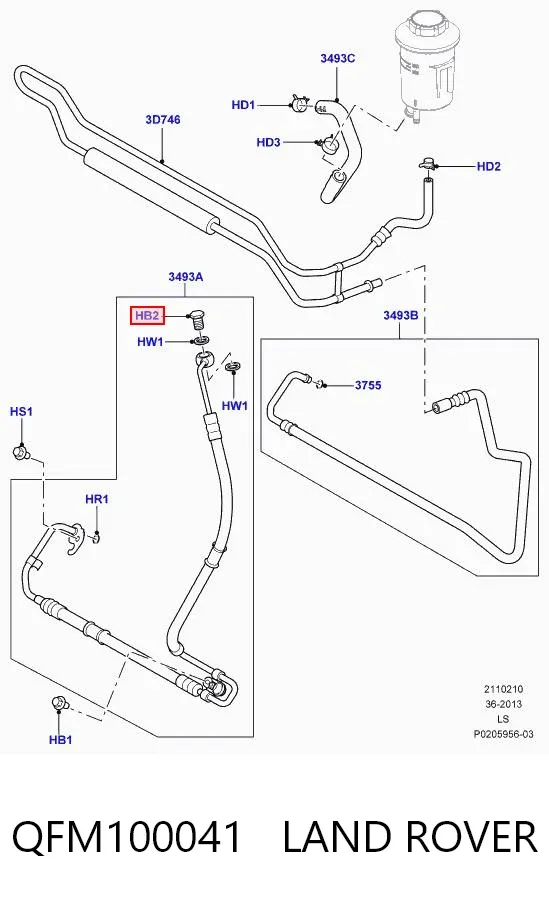  QFM100041 Land Rover