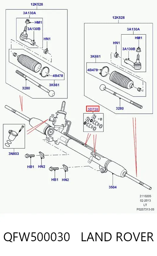  QFW500030 Land Rover