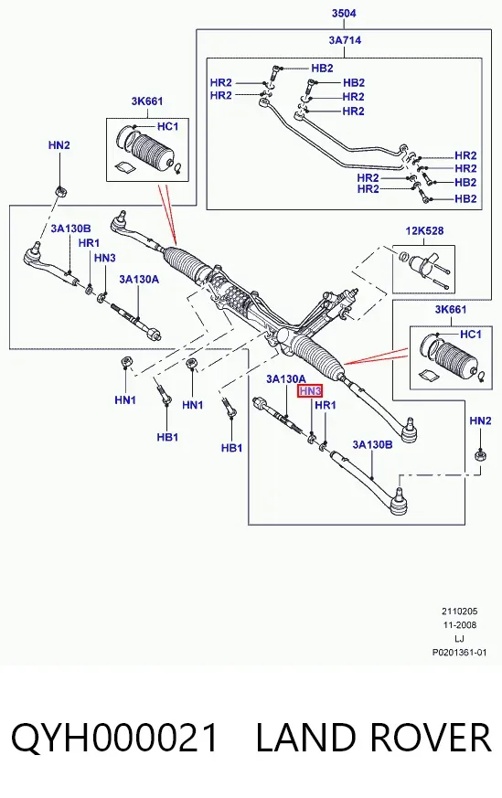  QYH000021 Land Rover