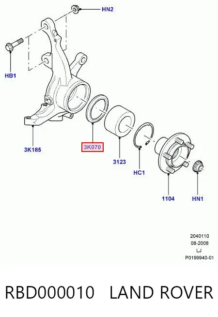  RBD000010 Land Rover