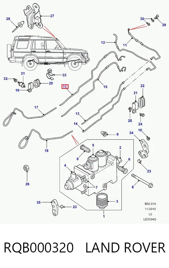  RQB000320 Land Rover