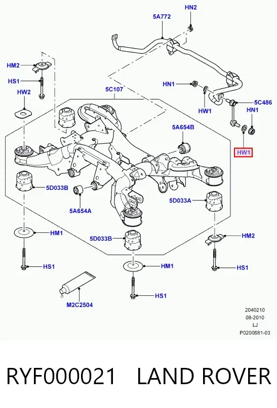  RYF000021 Land Rover