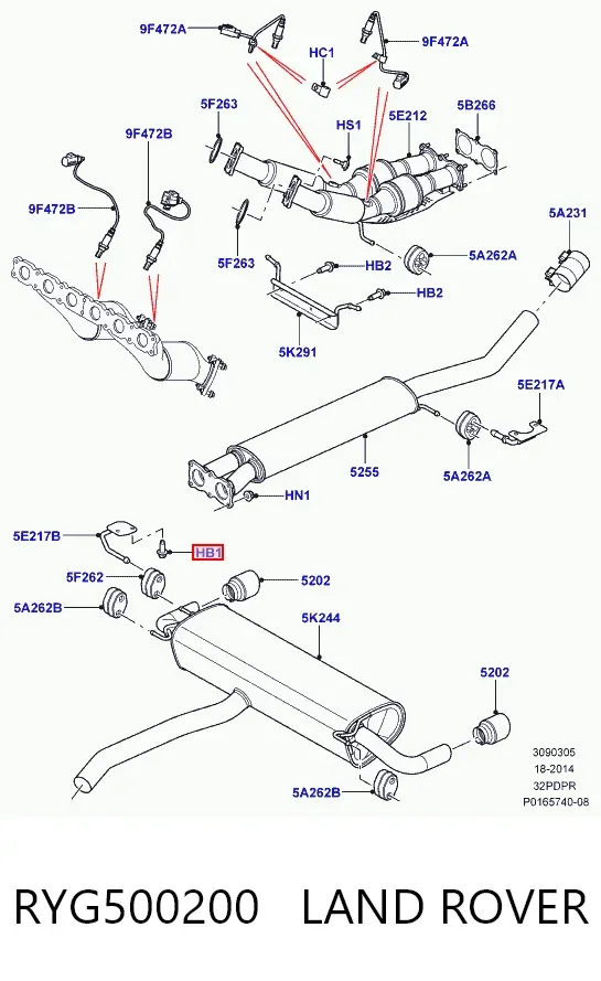  RYG500200 Land Rover