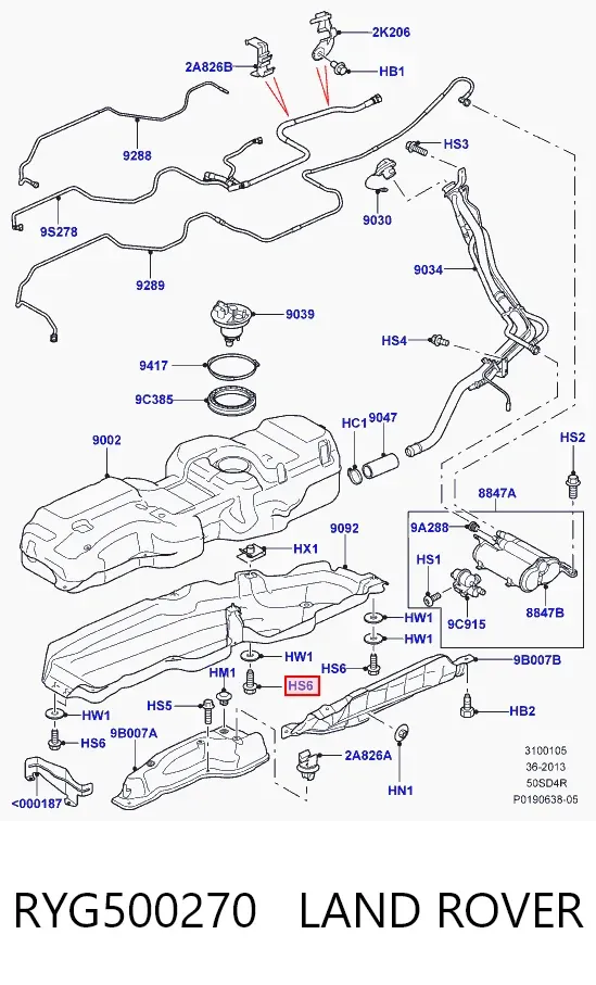  RYG500270 Land Rover