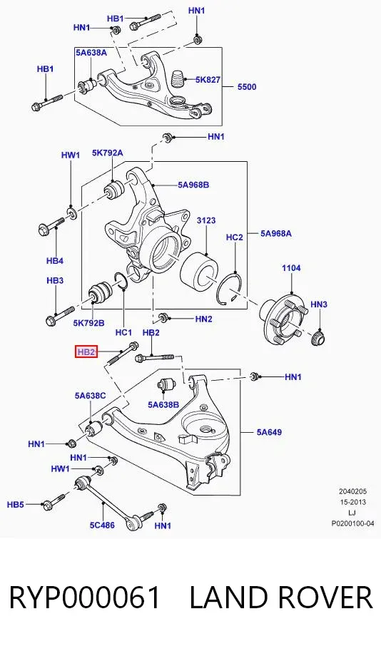  RYP000061 Land Rover