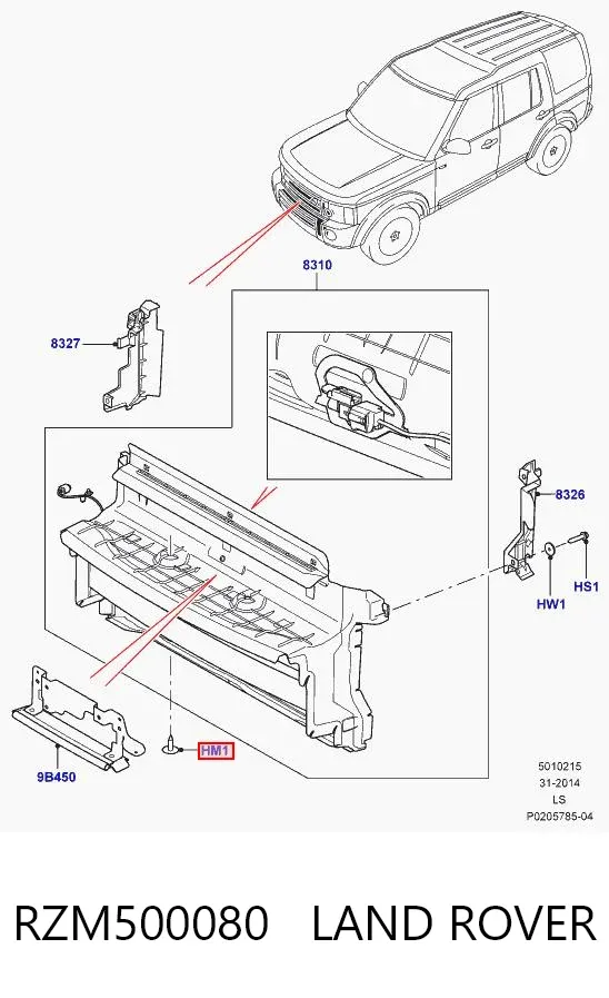  RZM500080 Land Rover
