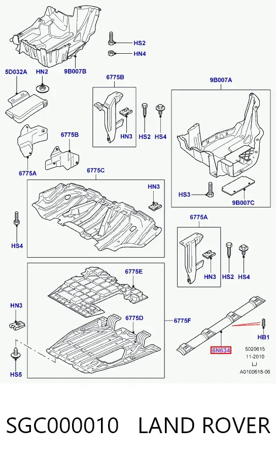  SGC000010 Land Rover