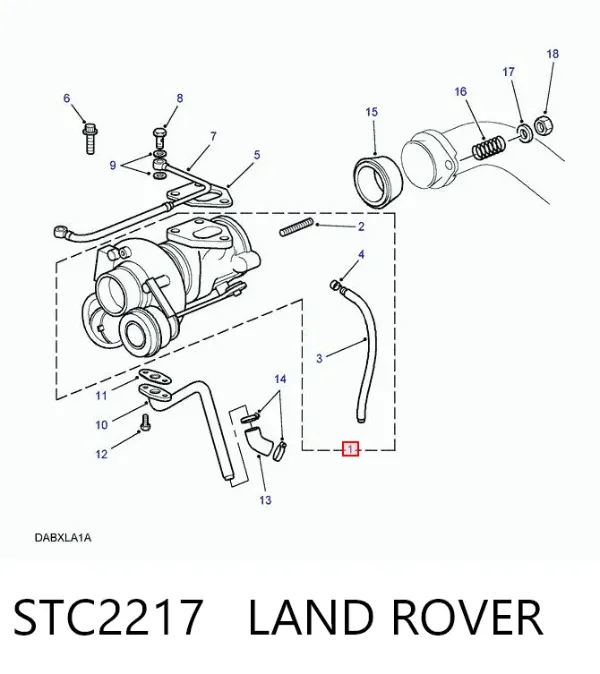 Турбина STC2217 Land Rover