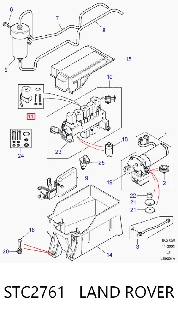  STC2761 Land Rover