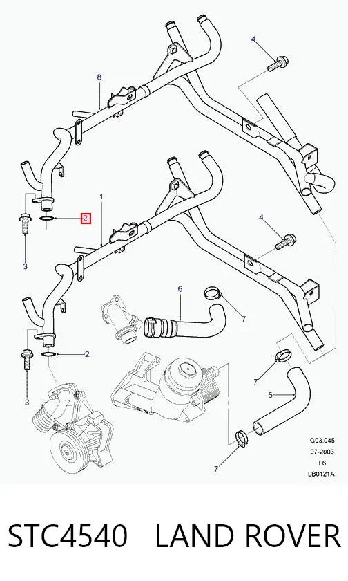  STC4540 Land Rover