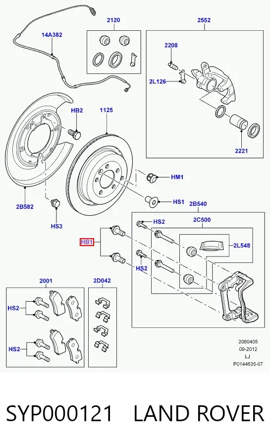  SYP000121 Land Rover
