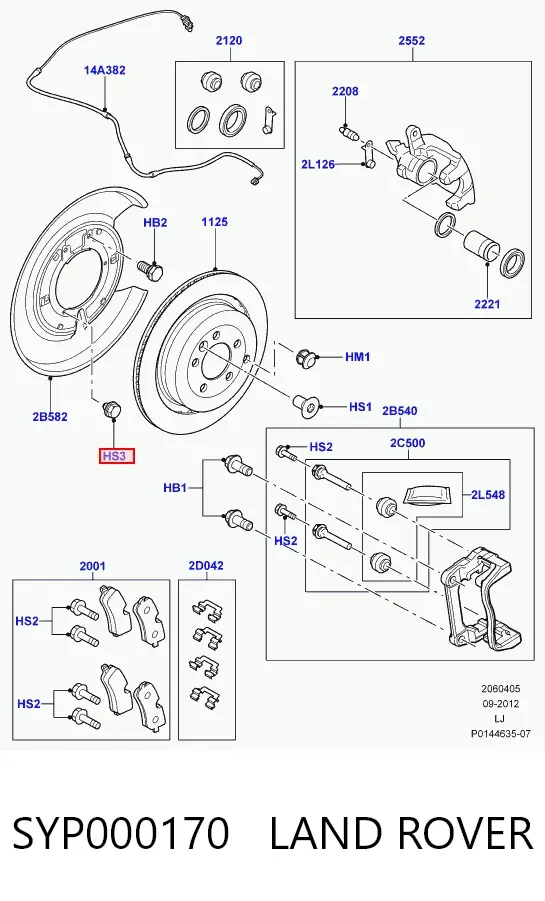  SYP000170 Land Rover