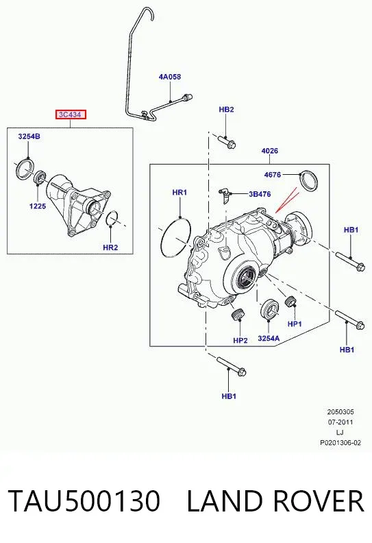  TAU500130 Land Rover