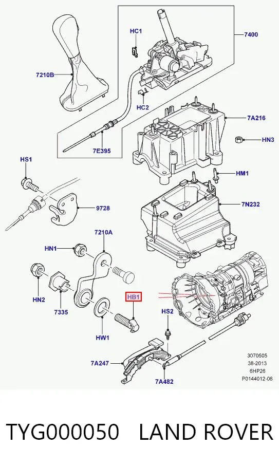  TYG000050 Land Rover