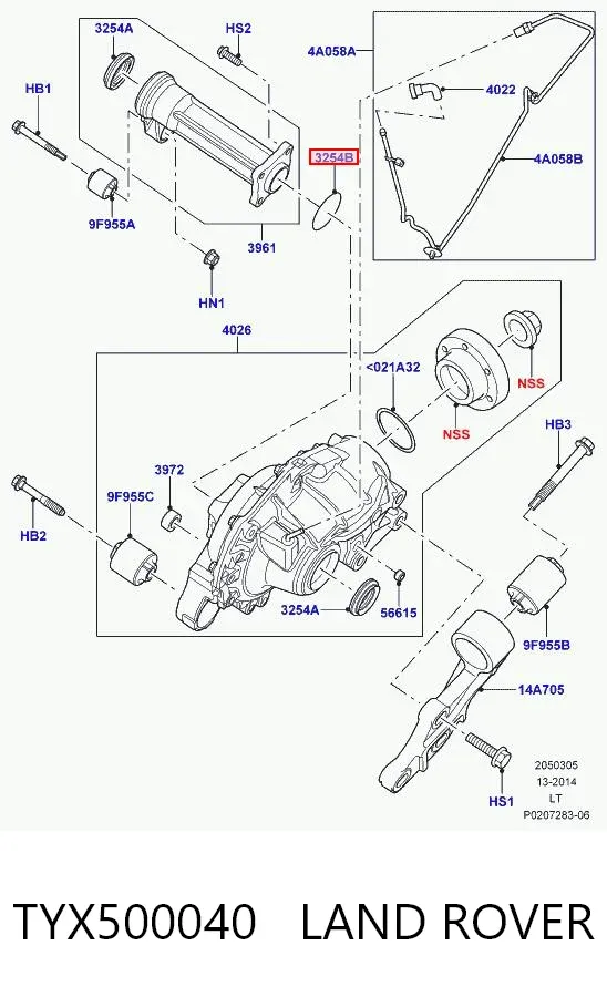  TYX500040 Land Rover