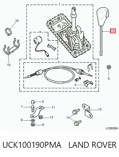  UCK100190PMA Land Rover