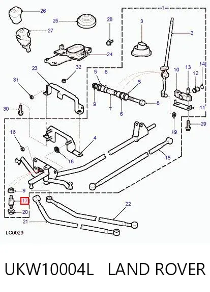 UKW10004L Land Rover