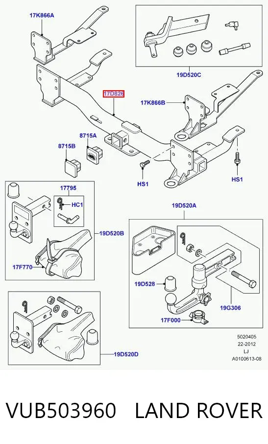  VUB503960 Land Rover