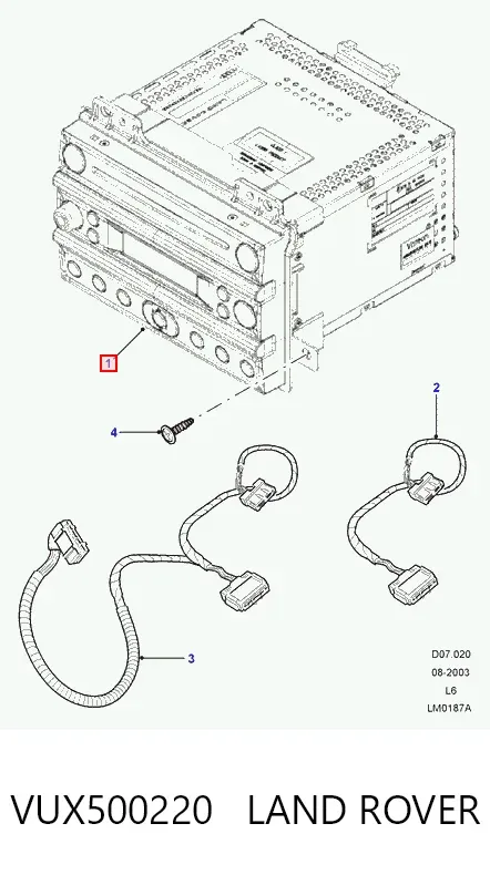  VUX500220 Land Rover
