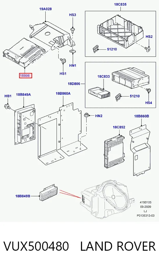  VUX500480 Land Rover