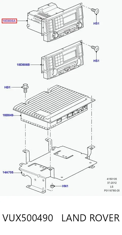  VUX500490 Land Rover