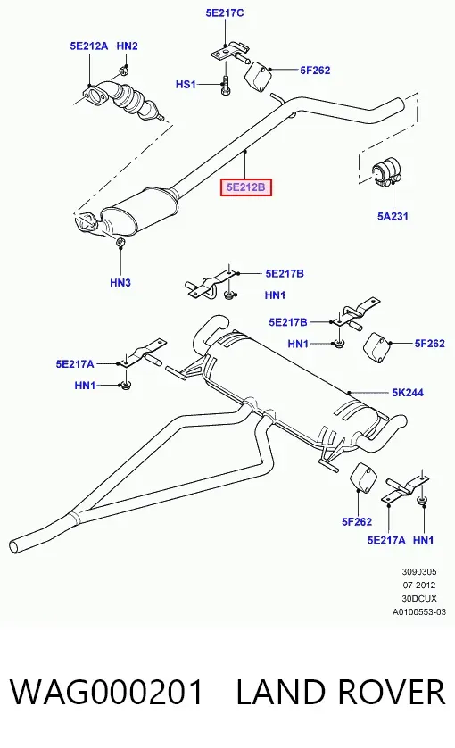 Катализатор Land Rover Range Rover III