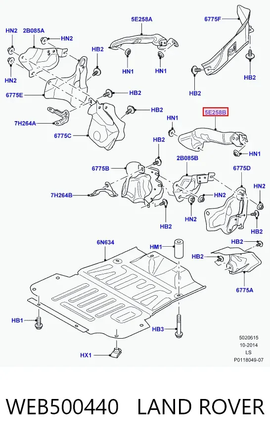  WEB500440 Land Rover