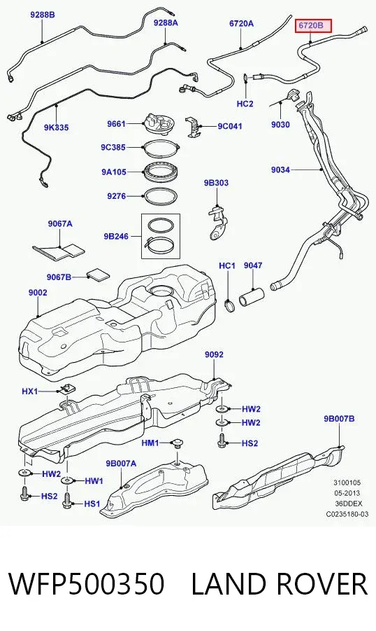  WFP500350 Land Rover