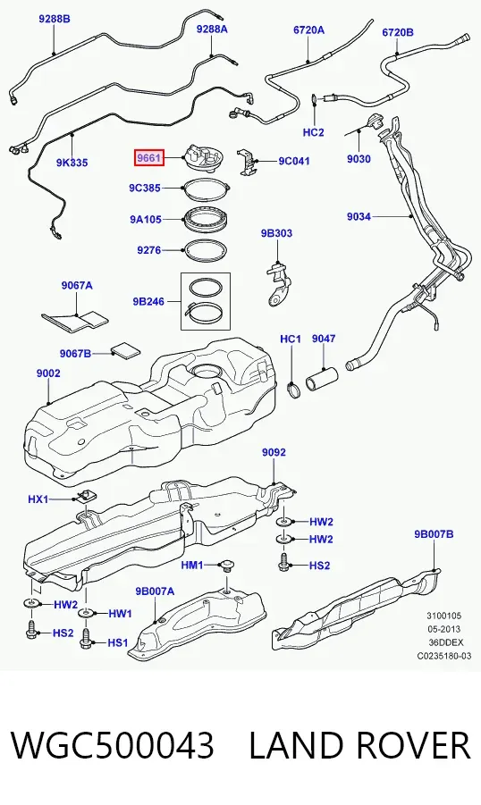 WGC500043 Land Rover