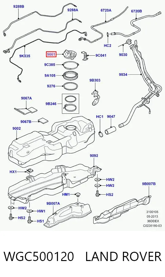  WGC500120 Land Rover