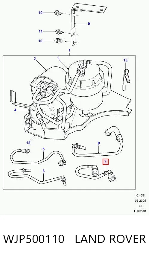  WJP500110 Land Rover