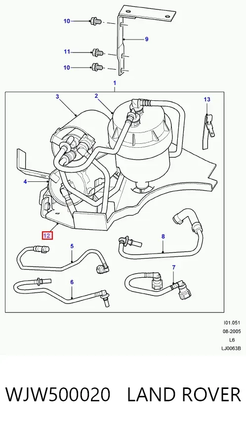  WJW500020 Land Rover