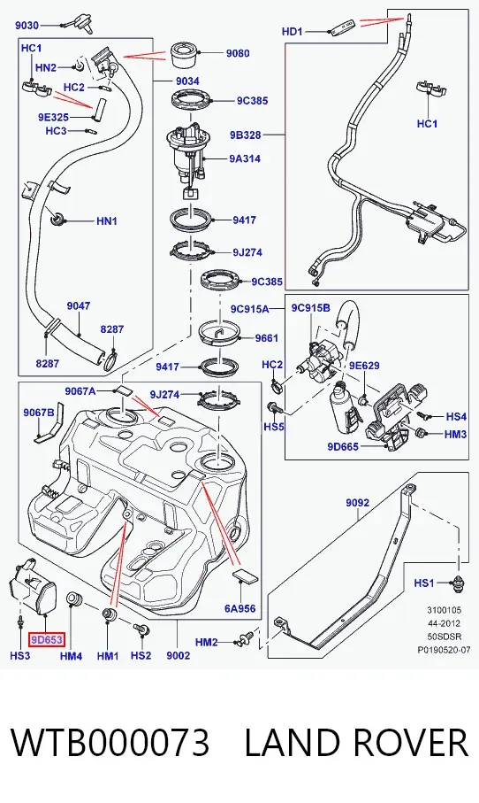  WTB000073 Land Rover