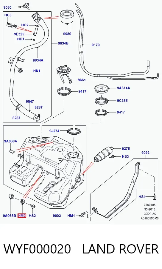  WYF000020 Land Rover