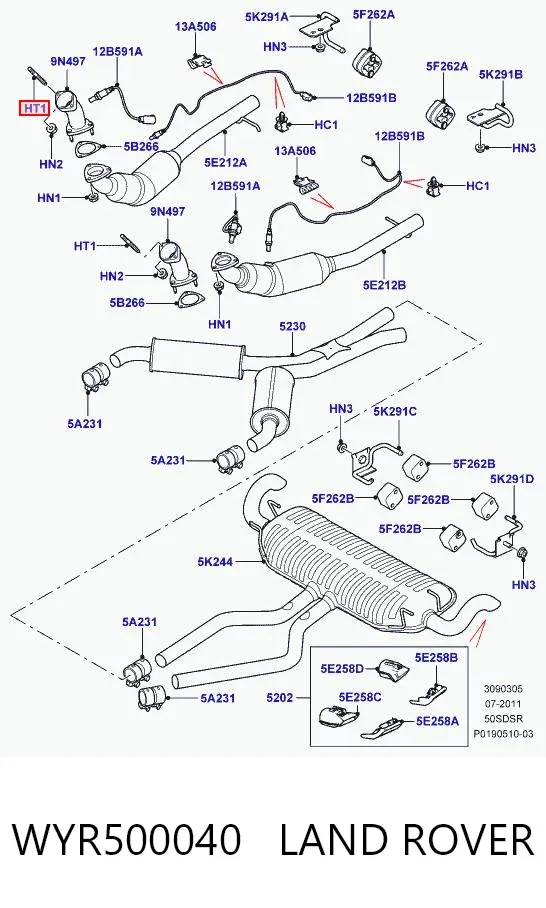  WYR500040 Land Rover