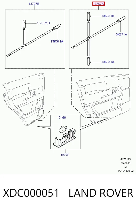 XDC000051 Land Rover