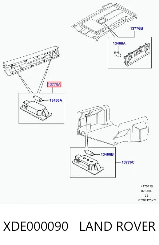  XDE000090 Land Rover