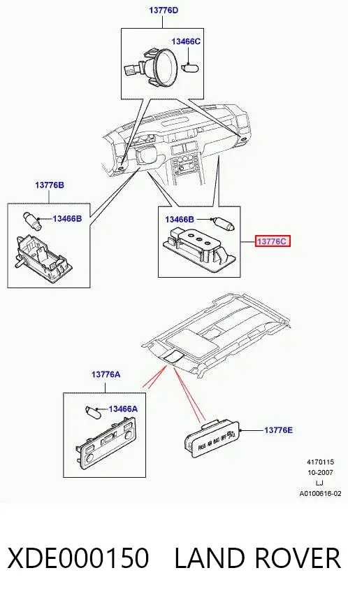  XDE000150 Land Rover