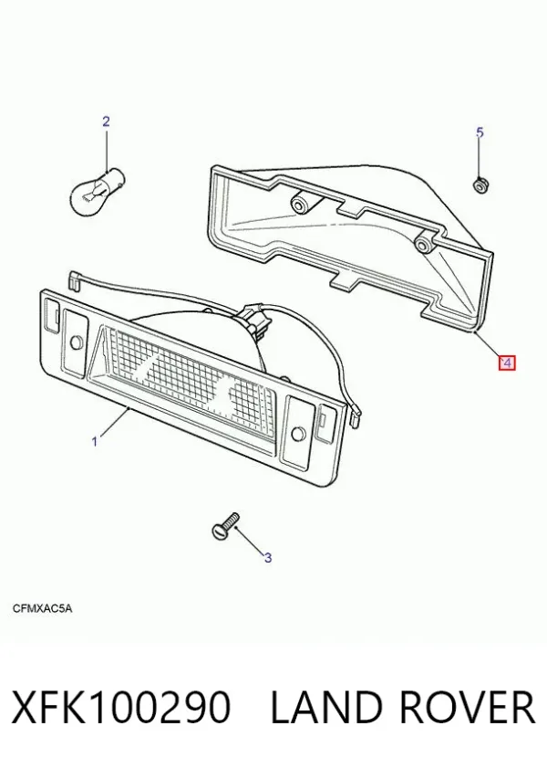  XFK100290 Land Rover
