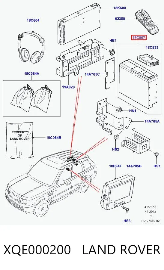  XQE000200 Land Rover