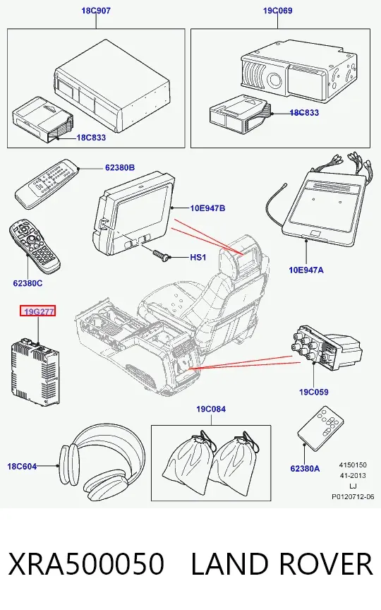  XRA500050 Land Rover