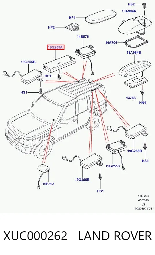  XUC000262 Land Rover