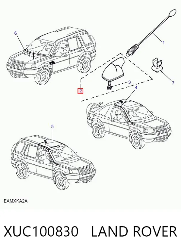 Антенна XUC100830 Land Rover