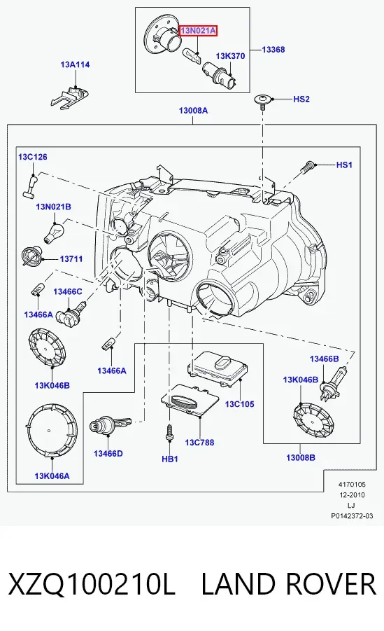  XZQ100210L Land Rover