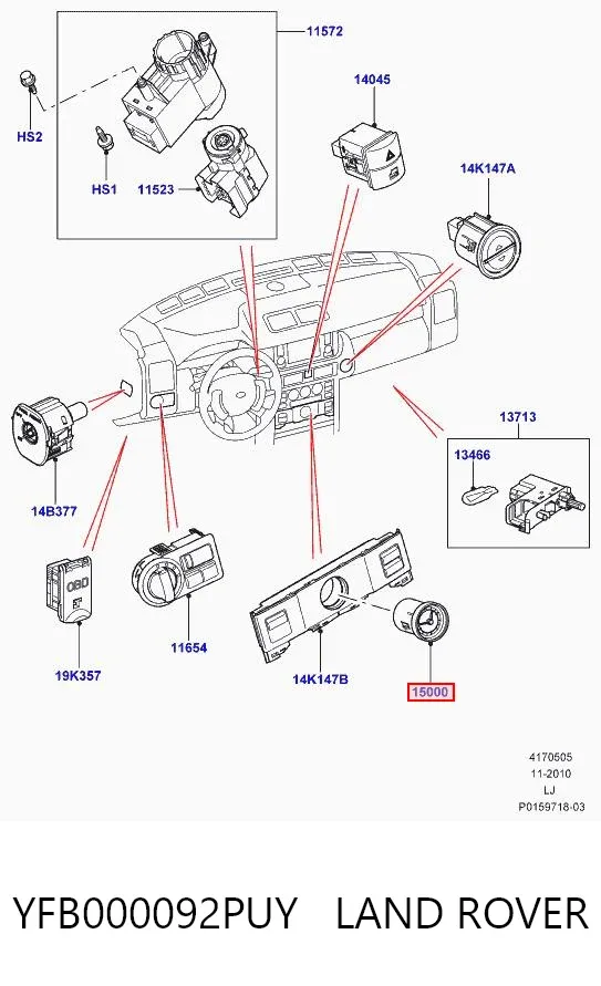  YFB000092PUY Land Rover